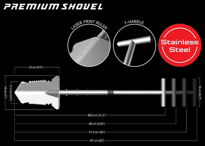 Nokta|Makro Premium Shovel/ Schep