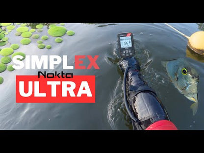 Nokta Simplex Ultra Metaaldetector met Bluetooth hoofdtelefoon