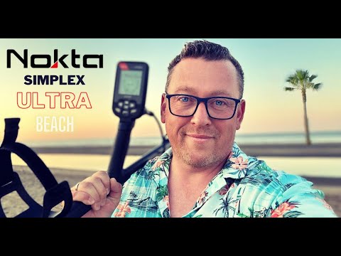 Nokta Simplex Ultra Metaaldetector met Bluetooth hoofdtelefoon